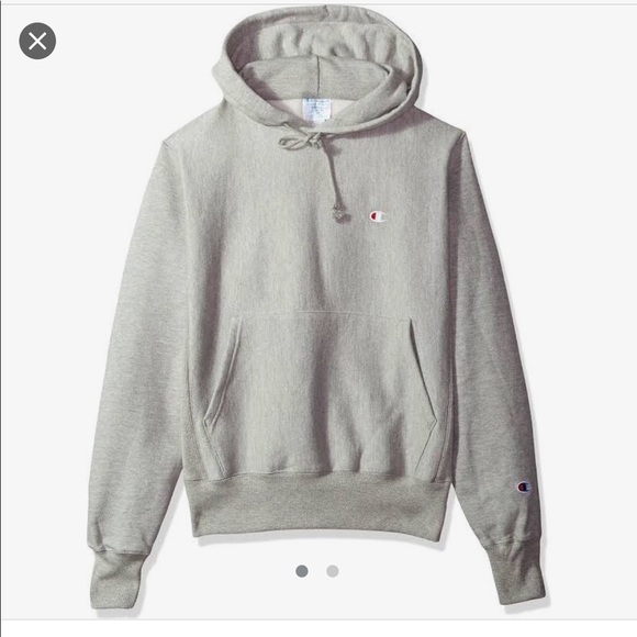 Champion Tops - CHAMPION GRAY HOODIE